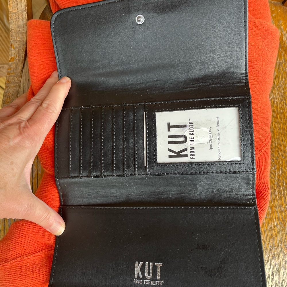 Kut Wallet black and white striped - Picture 3 of 5